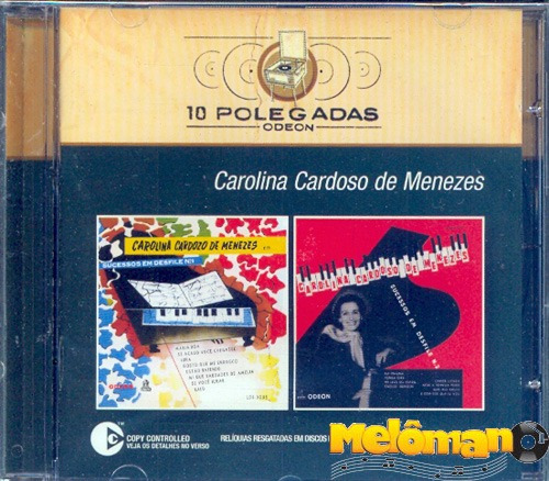 Carolina Cardoso De Menezes 1954 Sucessos Em Desfile Nº 1 Cd