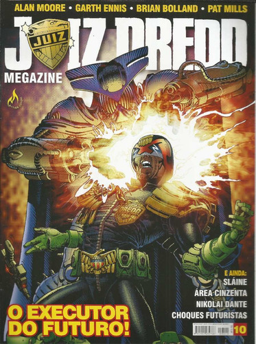 Juiz Dredd Megazine 10 - Panini - Bonellihq Cx109 I19