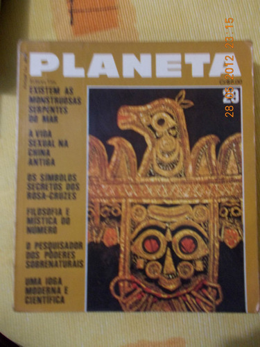 Planeta - Janeiro 1975  Existem As Monstruosas Serpentes Do