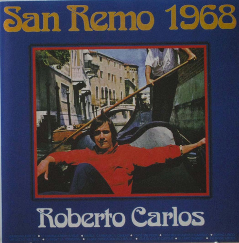 Roberto Carlos Cd San Remo 1968