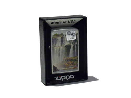 Encendedor Zippo Cataratas De Iguazu Made In Usa 28479