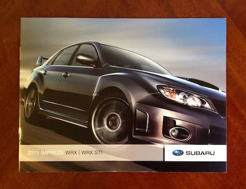 Brochure - Subaru Impreza Wrx / Wrx Sti (2011)