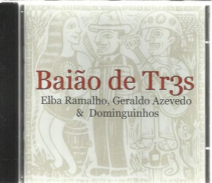 Cd Baião De Tres Elba Ramalho Geraldo Azevedo E Dominguinhos