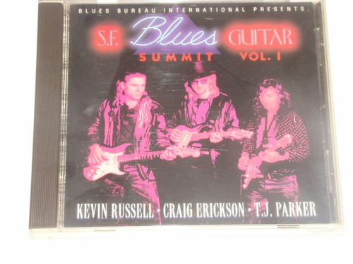 S.f Blues Guitar Summit Vol.1 Russell Erickson Cd Excelente