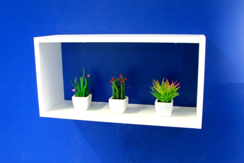 Nicho Branco 100% Mdf 50x25x15 Cm Organizador 15mm Espessura