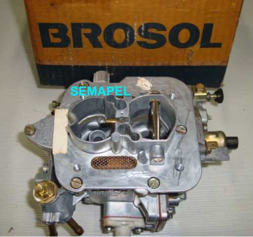 Carburador Solex Novo 30/34 Blfa Monza 1.8 Gas 06/85 A 06/86