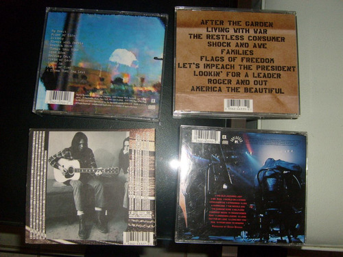 Colección Cds Neil Young 4 Cds + 1 Dvd, Folk,grunge,acústico
