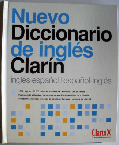 Nuevo Diccionario De Ingles Clarin - Sin Encuadernar