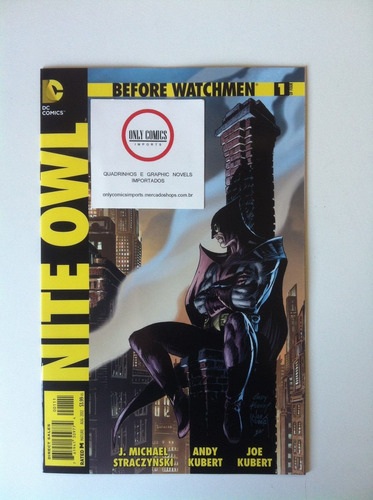 Before Watchmen Nite Owl Arco Completo #1 A 4 (2012) Dc