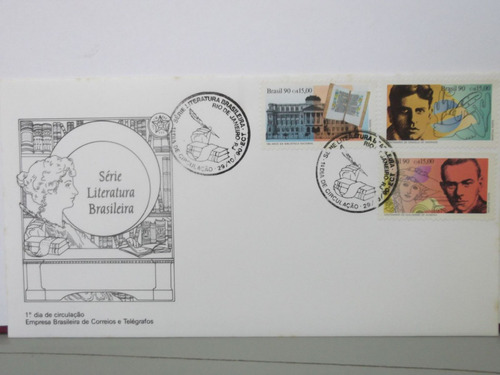 Envelope - Série Literatura Brasileira - 1990
