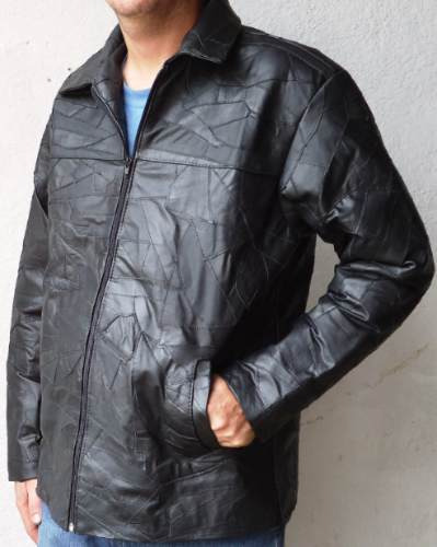 jaqueta de couro masculina tamanho plus size