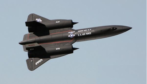 Sr-71 Black Bird Rtf 5ch - Montado!!!