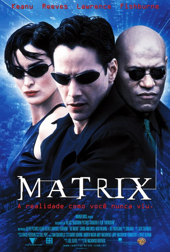 Pôster Peq. (imp. P. Couche A3) Do Filme Matrix 1 / Versão 3