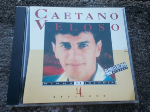 Cd - Caetano Veloso Minha Historia 14 Sucessos