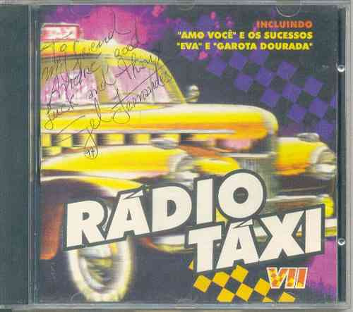 Cd Rádio Táxi - Vii - 1997 - Autografado Por Gel Fernandes