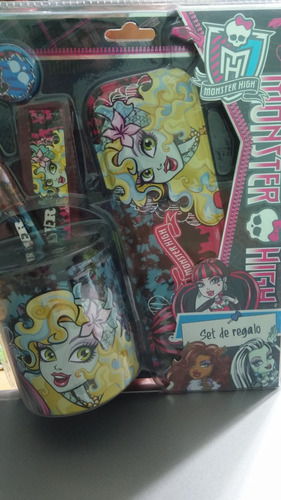 Set Escolar 6 Pzas Sofia - Monster High Lic. Original