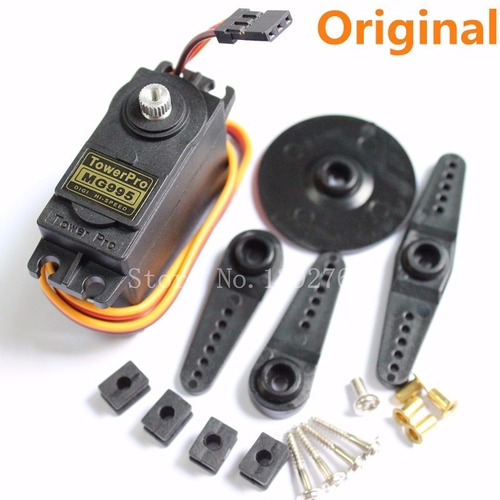 Servo Motor Mg995 Engrenagens De Metal 55g