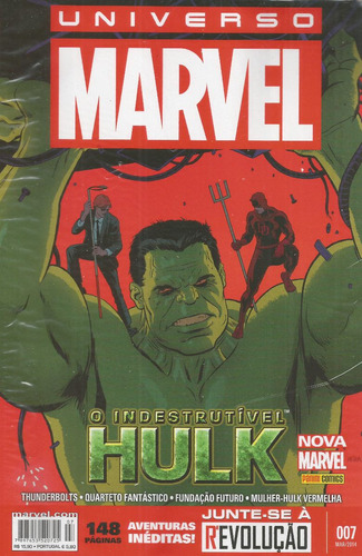Universo Marvel 7 3ª Serie - Panini - Bonellihq Cx85 G19