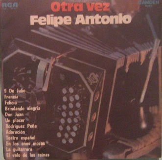 Felipe Antonio - Otra Vez - Lp Importado Uruguai