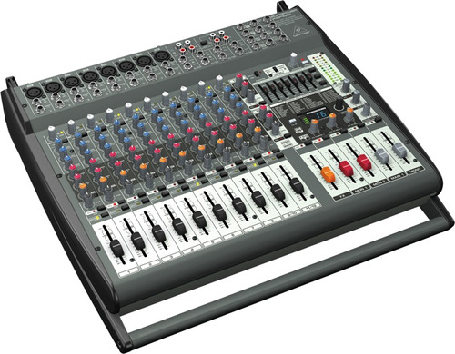 Behringer Pmp4000 Consola Potenciada 16 Canales 800 W X Lado