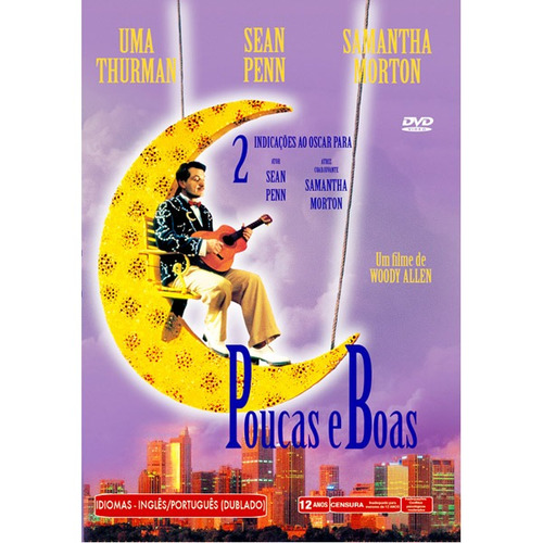 Poucas E Boas Com Uma Thurman E Sean Penn Dvd Original