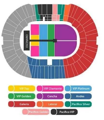 Entradas Vip Platinum Para One Direction / 1 De Mayo