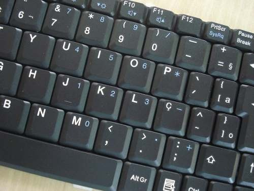 Teclado Itautec W7630 W7635 W7645 W7650 W7655 Abnt2 Com