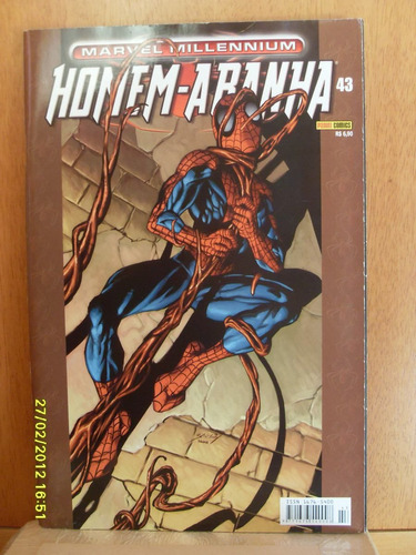 Homem-aranha Marvel Millennium  43 - Bonellihq Cx89 G19