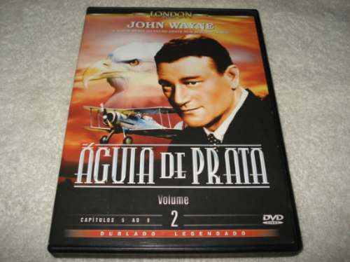 Dvd Águia De Prata Com John Wayne Volume 2 Capitulos 5 A 8