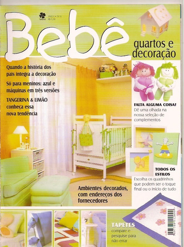 Revista Bebê - Tapetes/ Quadros Todos Os Estilos