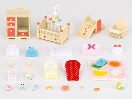 Sylvanian Families Conjunto De Quarto De Bebe 2964 Mercado Livre Sylvanian Families Conjunto De Quarto De Bebe 2964 Mercado Livre