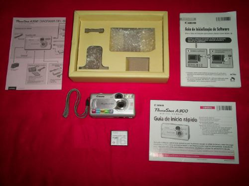 Camera Digital Canon A300 Power Shot Aiaf Revisada !!!!!