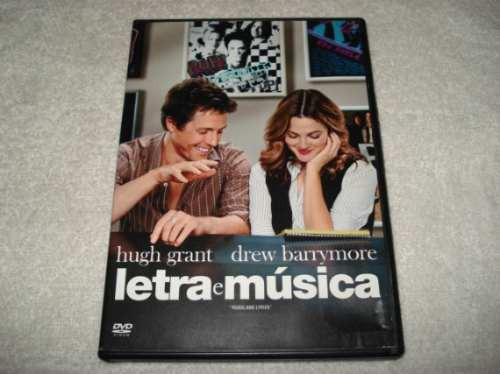 Dvd Letra E Música Com Hugh Grant E Drew Barrymore