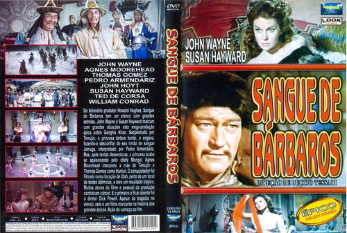 Dvd Sangue De Barbaros Com John Wayne E Susan Hayward | Parcelamento sem  juros