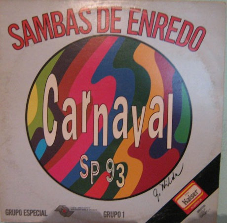 Carnaval São Paulo 1993 - Sambas De Enredo - Álbum Duplo
