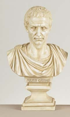 Busto Julius Caesar  De Petit Bronze ( Cod 111 )