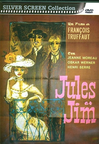 Dvd Jules & Jim Com Jeanne Moreau Filme De François Truffaut
