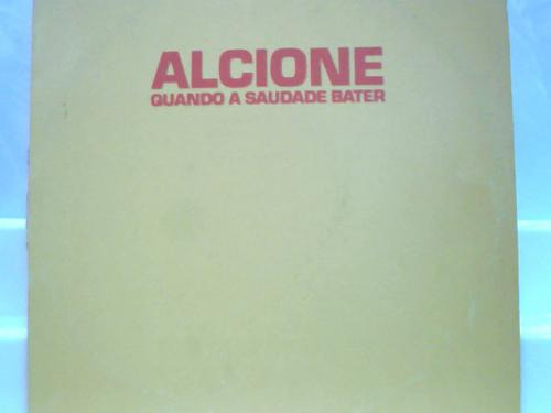 Alcione - Lp Single - Quando A Saudade Bater  Rca 1990
