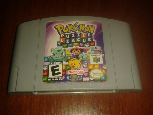 Mb Pokemon Puzzle League Nintendo 64 Usado