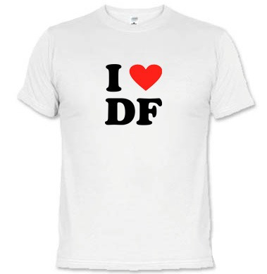 Camisetas Eu Amo Df Distrito Federal 858