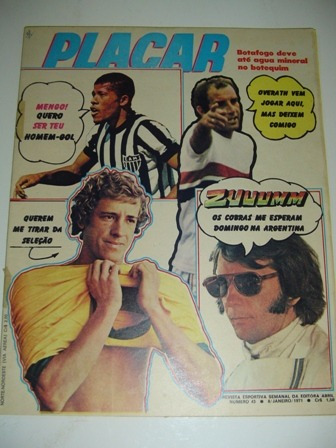 Revista Placar 43 Sem Poster- Sibemberg Esteio R Gremio 1971