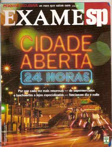 Fascículo Exame Sp - Cidade Aberta 24 Horas