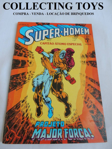 Super Homem - Ed. Abril - Capitão Átomo  - Nº 71  (b 61)