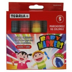 Marcadores De Colores Teoria Babymarkers X5 - Tienda Oficial