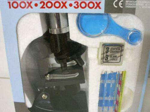 Microscópio 300 X , 50 % Desconto - Frete Grátis - Ms 003 Im