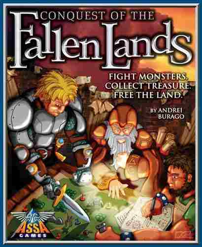 Conquest Of The Fallen Lands - Assa Games - Jogo Importado