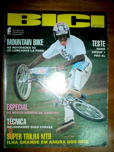 Revista Bici Sport Bicicross Mountain Bike Bmx Haro Trilha