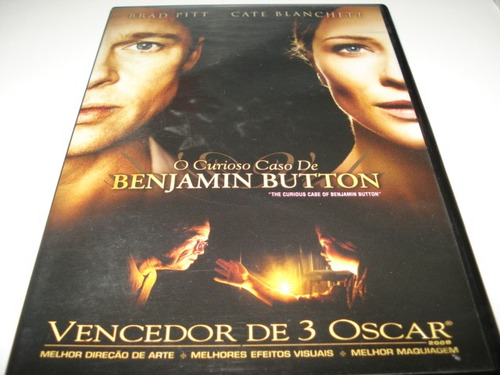 Dvd O Curioso Caso De Benjamin Button Com Brad Pitt