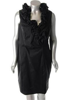 Vestido De Festa Gg Egg Xl Plus Size Preto 48 / 50