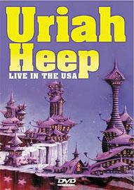 Uriah Heep - Live In The Usa Dvd Hard Rock Pop Jazz Metal